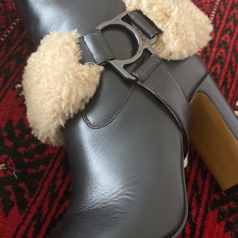 Off-White Leather Riding Boots “For Riding” - Picture 11 of 16